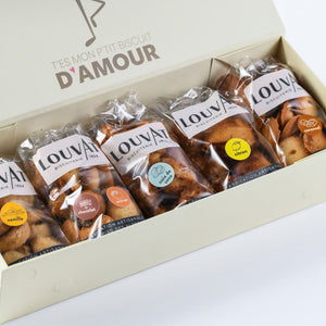 Coffret Découverte - Sucré - cadeau gourmant - biscuiterie Louvat 