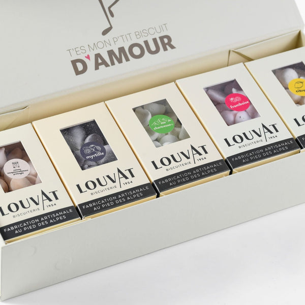 Coffret découverte - gouttes de meringues _ biscuiterie Louvat 