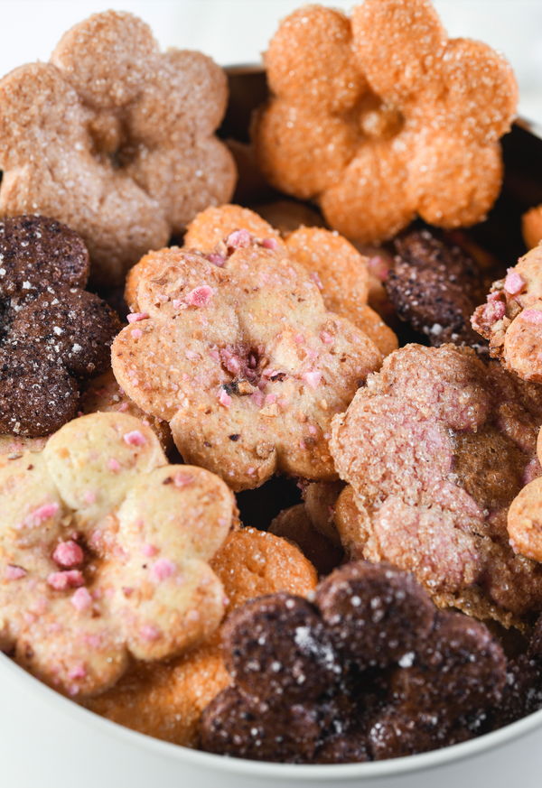 Bonbonnière XXL - Biscuits Fleurs