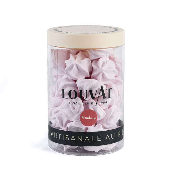 Guimauves en tube saveur framboise - Louvat biscuiterie  