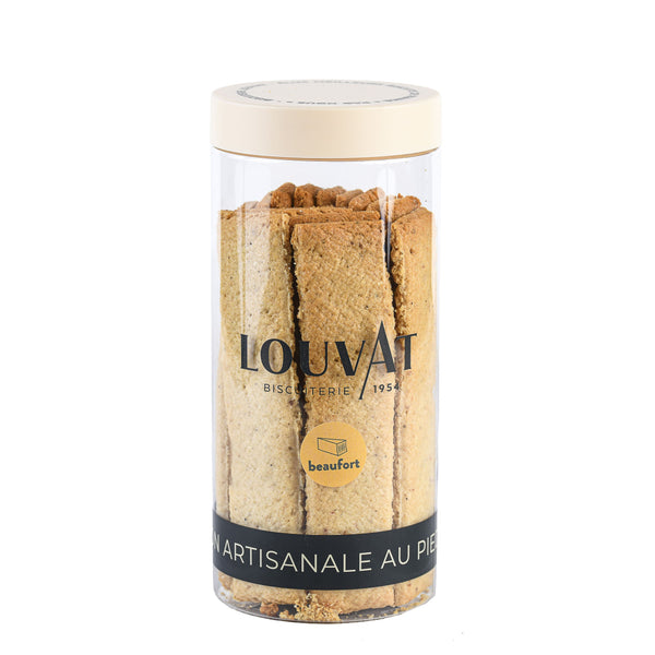 Biscuit salé apéro gourmand - goûts Beaufort - biscuiterie Louvat 