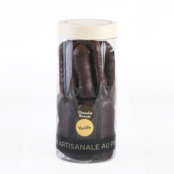 Guimauves enrobées de Chocolat Bonnat et vanille - Produit d'exception chez Louvat 
