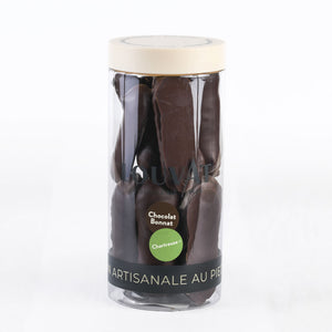 Guimauves enrobées de Chocolat Bonnat et chartreuse - Produit d'exception chez Louvat 