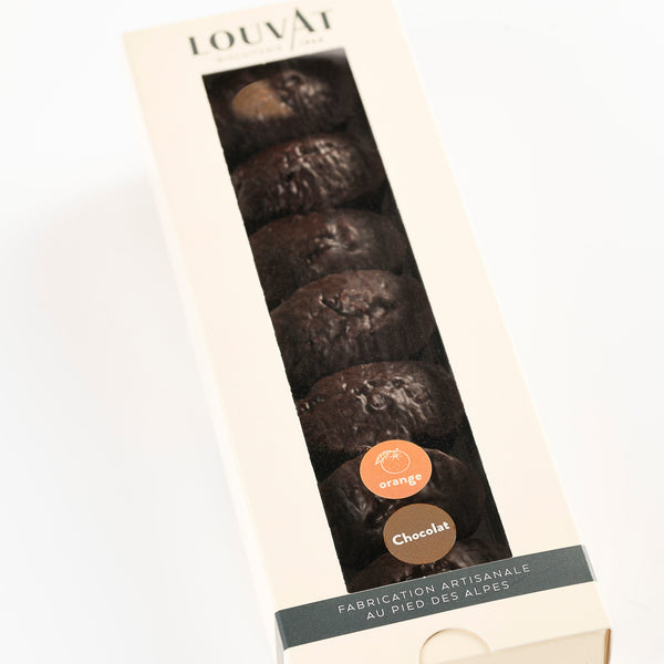 Financiers orange enrobés de chocolat de Marlieu - Produit d'exception