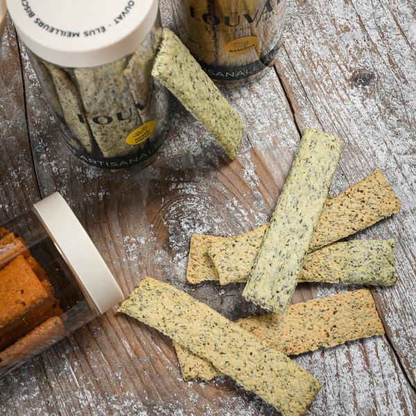 Biscuits apéro bâtons