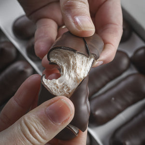 Guimauves enrobées de Chocolat Bonnat - Produit d'exception chez Louvat 