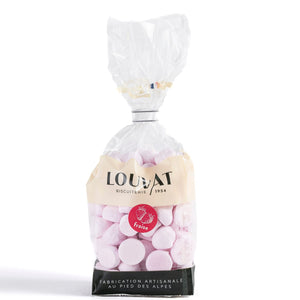Meringues gouttes saveur fraise _ Louvat biscuiterie