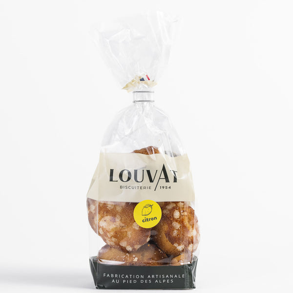 Financiers pur beurre saveur citron de chez Louvat biscuiterie, craquant et gourmand